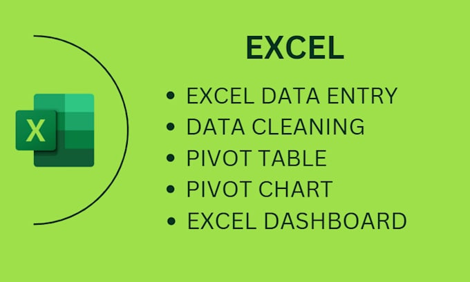 clean, format and analyze excel data with pivot tables and dashboards