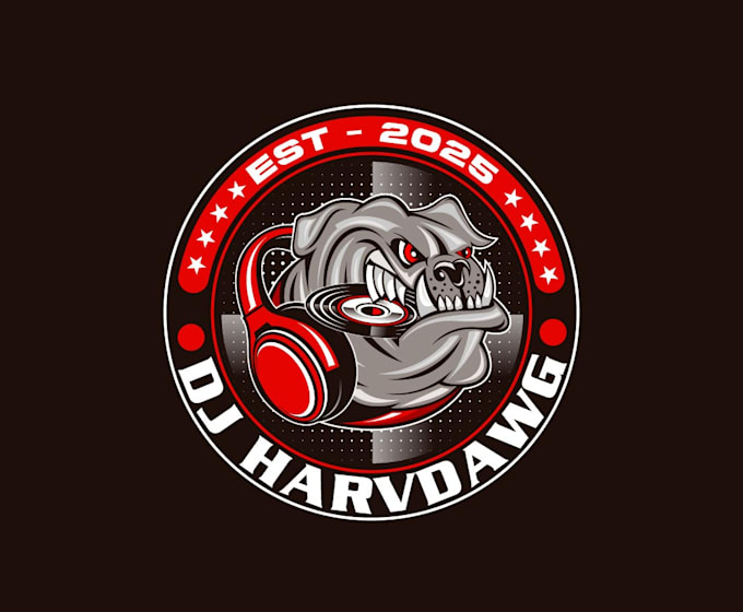 create awesome and gorgeous dog  logo design