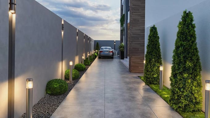 create stunning 3d exterior renderings