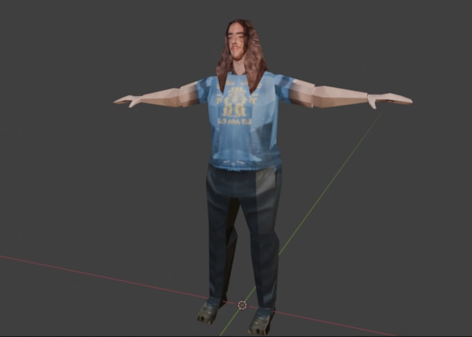model a game ready and rigged character of any type