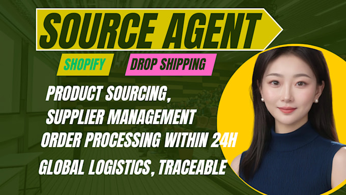 be product sourcing agent, dropshipping, supplier, qc, shipping