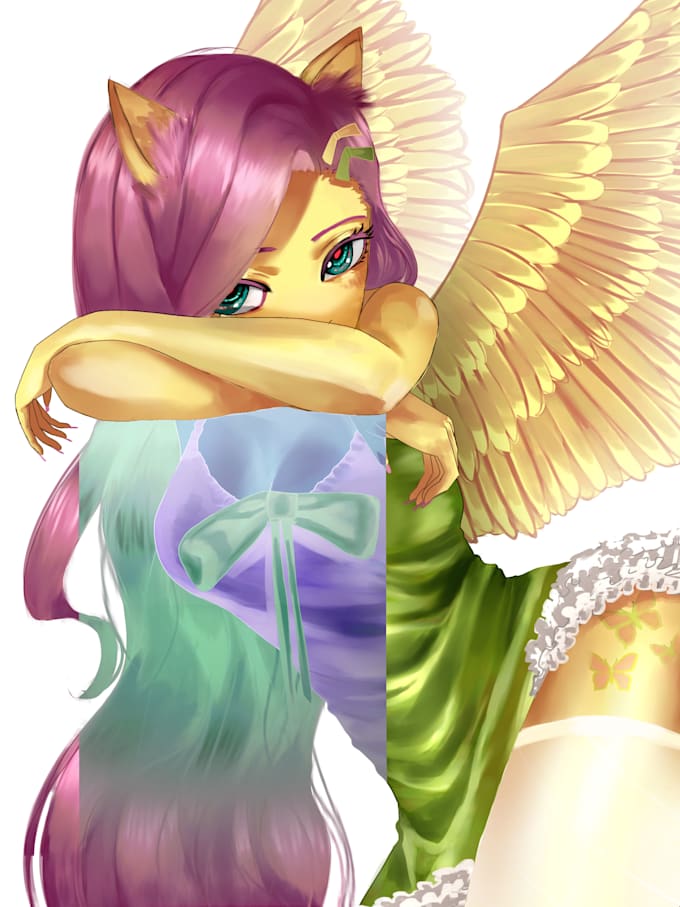 cute anime style art of your oc