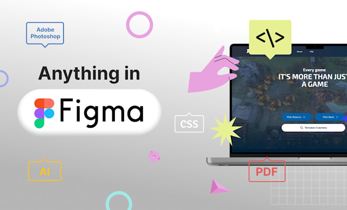 redesign, recreate, duplicate, or convert anything in figma