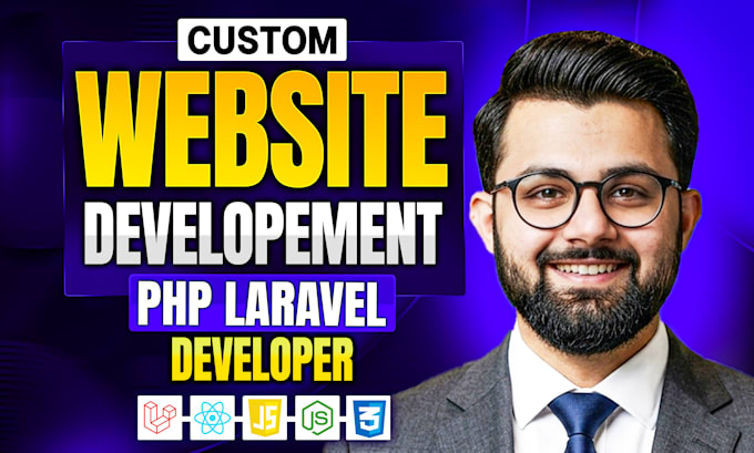 build custom ai ready website with laravel, nextjs or wordpress