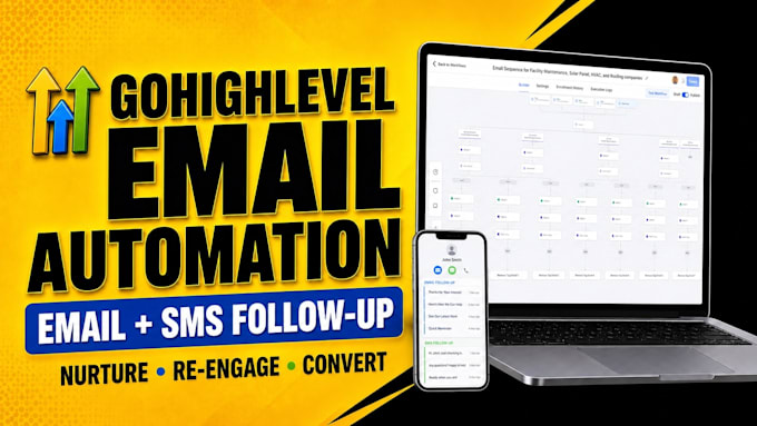 build gohighlevel email campaign automation ghl SMS automation workflow