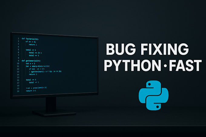 Fix python bugs, build scripts, or create ai chatbots fast by Utgyan7 ...
