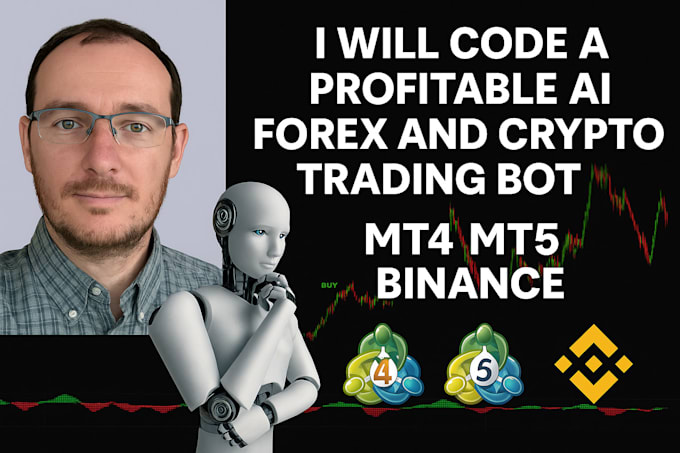 code profitable ai forex and crypto trading bot for metatrader4,5 binance
