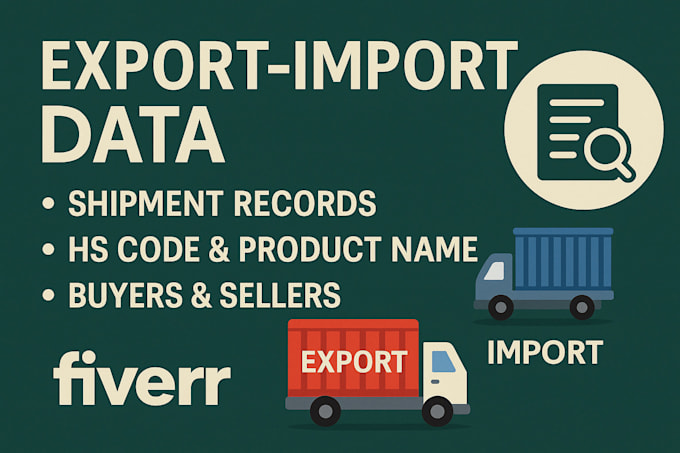provide product export import shipment data find hs code, tax, tariff of product