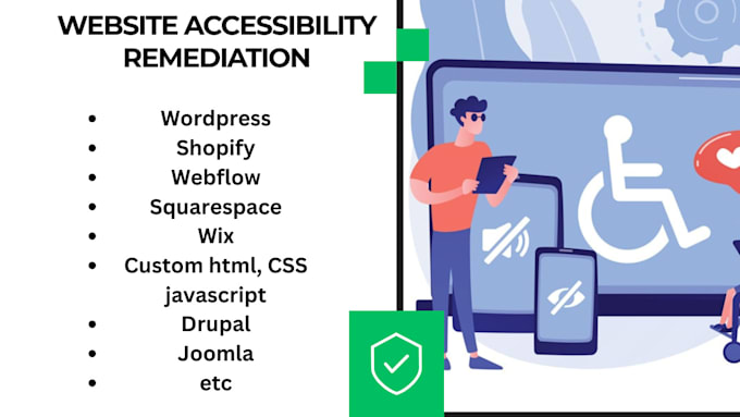 do website accessibility remediation, fix website accessibility