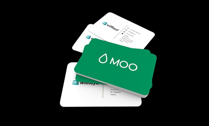 design your business card for moo print, vistaprint, and instantprint