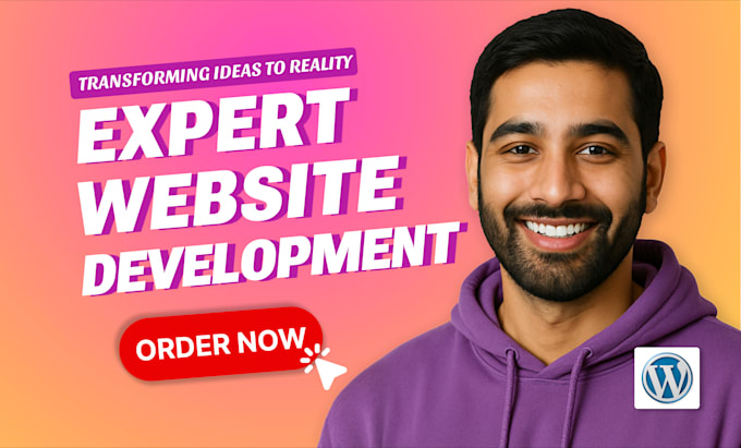 Build website development create website design as wordpress website ...