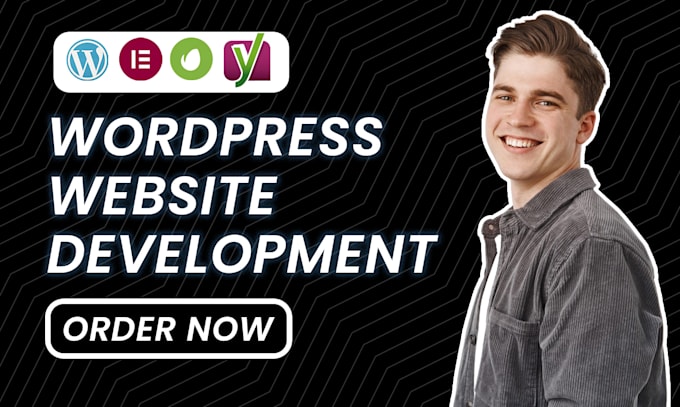 design your website as your wordpress developer