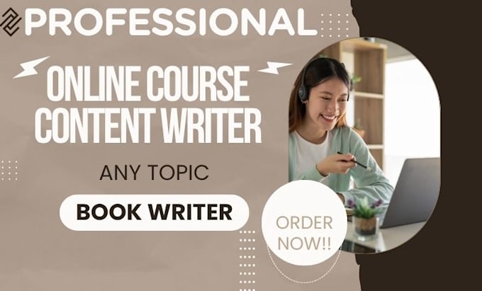 course creation, course content, ebook online course, online course content