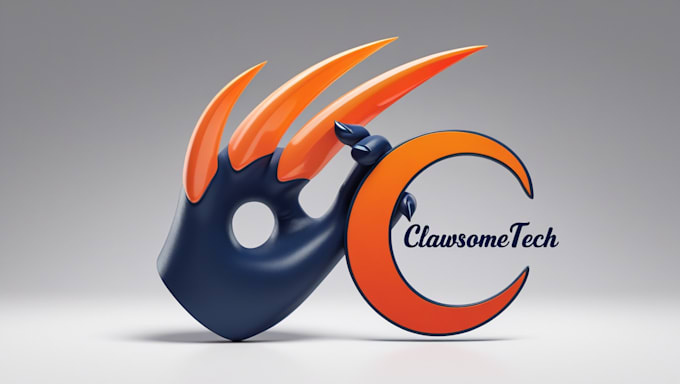 make chetah claw mascot  logo in one day