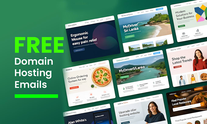 create SEO friendly website with free domain and hosting