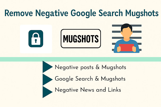 takedown mugshots permanently and professionally from internet