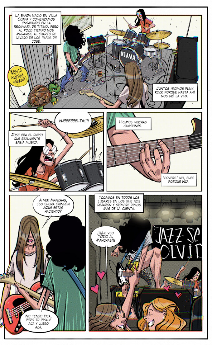Use comic book language to tell your story by Alfredo_bedolla | Fiverr