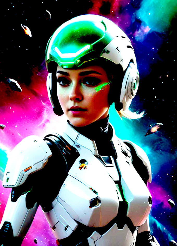 Draw sci fi character illustration and sci fi character art by Peaps ...