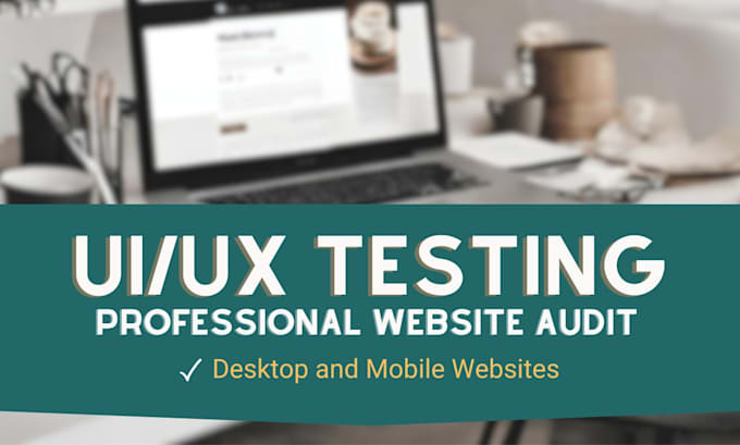 conduct a user experience UX test for your website
