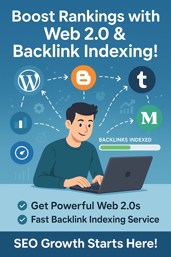 index backlinks and create web 2 0