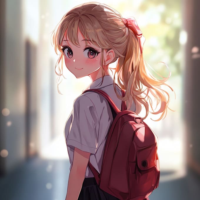draw anime illustrations for you