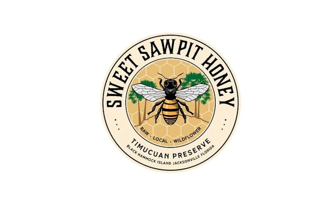 design splendid pictorial beekeeper logo