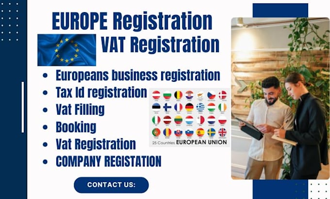 do company vat business registration sweden UK czech estonia all europe country