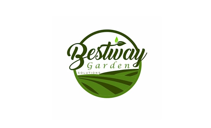 design superior happy vegetable garden logo