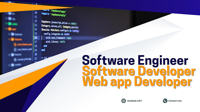 do  software engineering or software development and web application developer
