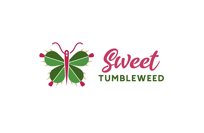 design a minimalist creative fabric or textile brand logo