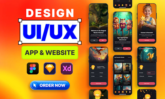 do figma website design, figma design, website ui ux and mobile app ui ux design
