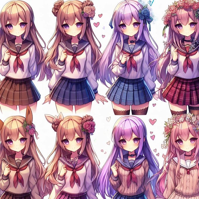 do your character in cartoonish or marvel or anime style