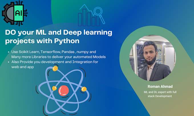 Do ai , ml and deep learning python tasks and projects by Roman786786 ...