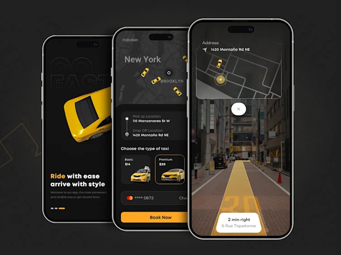 develop for you a taxi ride hailing car pooling car sharing delivery services