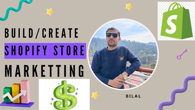 create shopify website, build shopify store, design shopify dropshipping store
