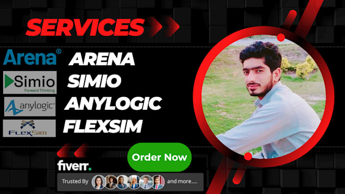 do simulation using arena simio anylogic flexsim
