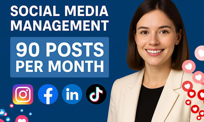 be your social media manager and content creator