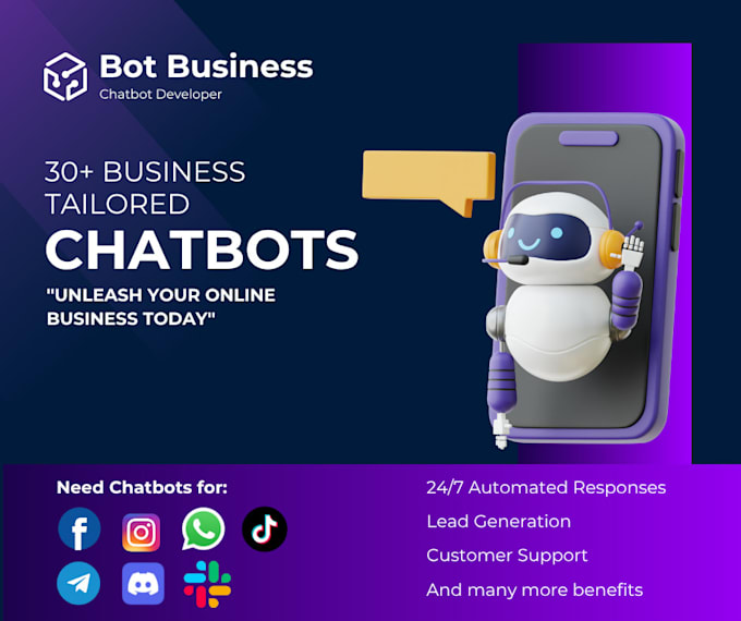create customer support chatbots on different platforms