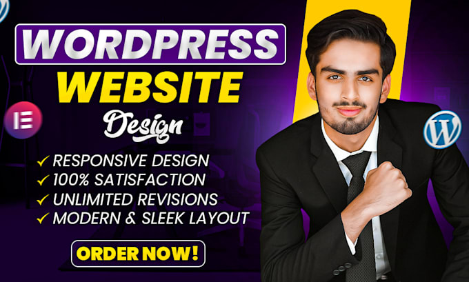 rebuild wordpress website design and development, design redesign wordpress