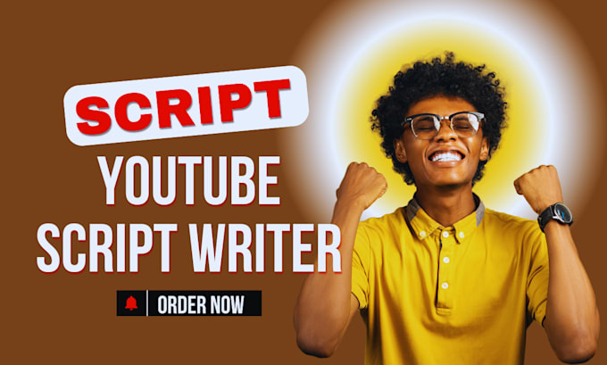 be your movie script writing, youtube video script writer