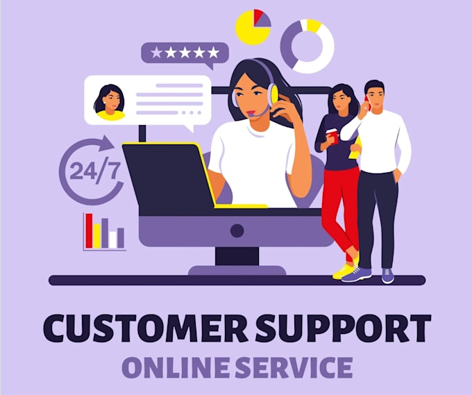 be your customer service representative as customer support