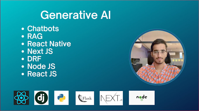 build full stack website and mobile app with chatbot using mern django openai