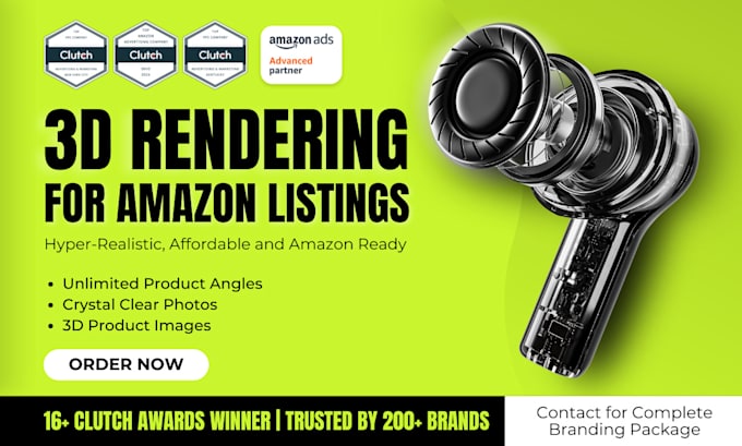 3d product rendering for amazon listing, 3d rendering amazon product images
