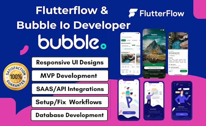 be bubble io developer bubble io app bubble marketplace flutterflow developer