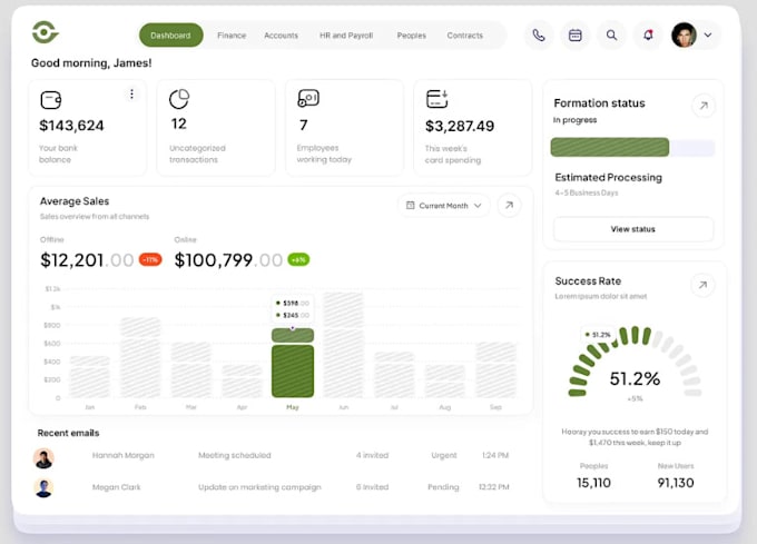 develop CRM erp MLM lms inventory and saas systems with database management