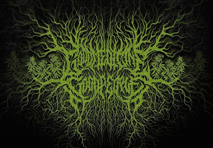 draw any metal band logo