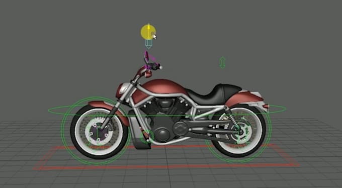 fix fbx file 3d bike for animation,game,full body blender rigging,cinema 4,maya
