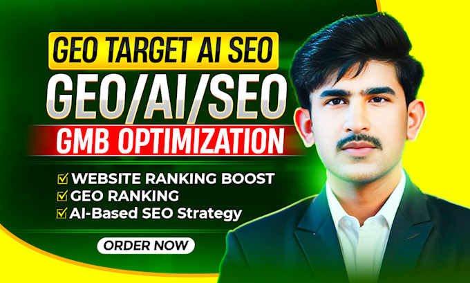 optimize your site with GEO aeo local SEO backlinks for ai and google ranking