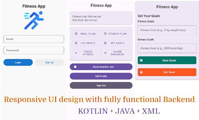 develop a high quality android app using kotlin and firebase