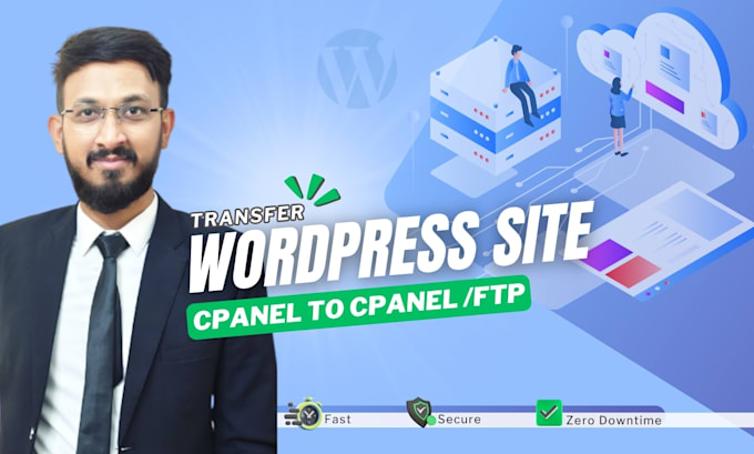 transfer your wordpress site from cpanel to cpanel or ftp safely